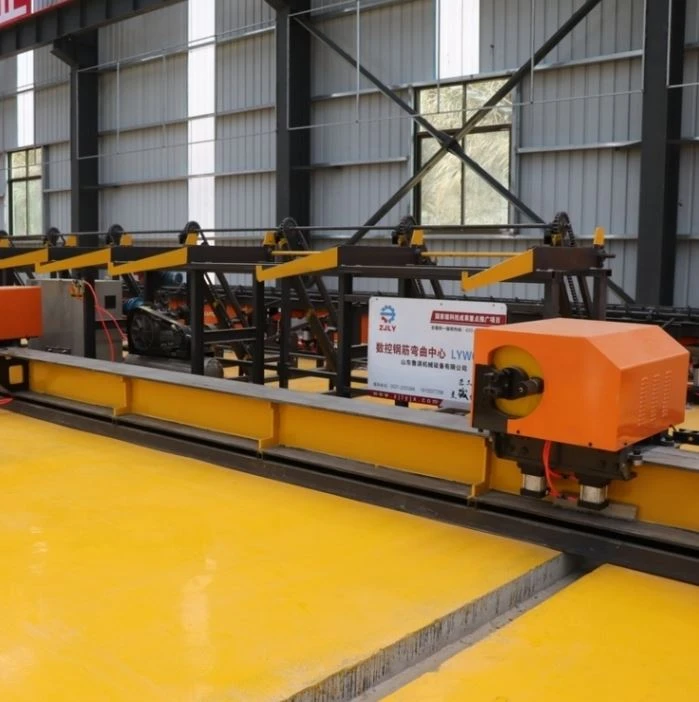 6-32mm Automatic Vertical Rebar Bending Line With Two Bending Molds high quality